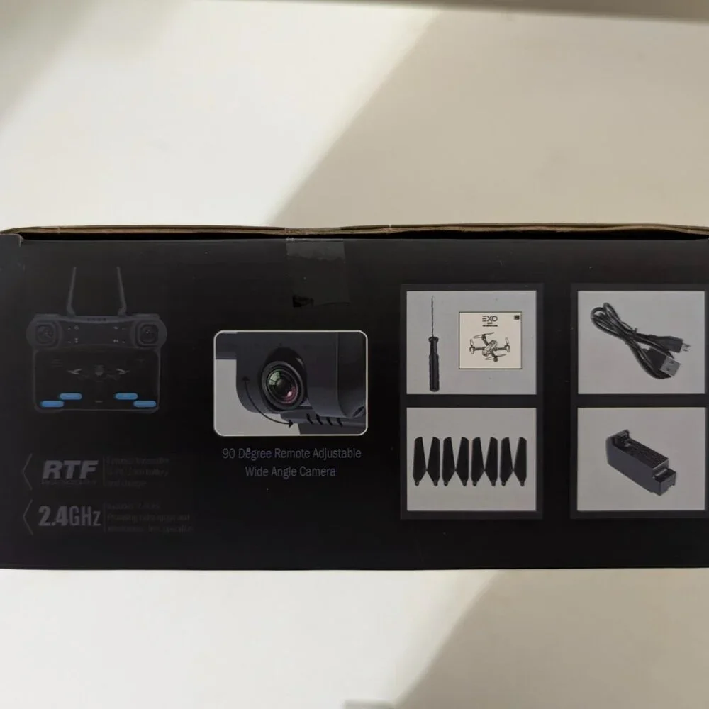EXO Scout Camera Drone 4K Video Photo Black 315 ft Range Brand New NIB